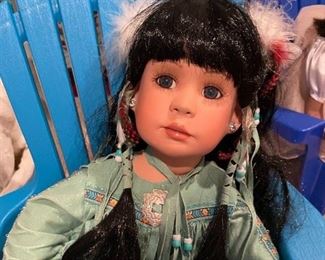 Native American Child Doll