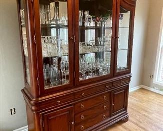 7' Lighted China Cabinet