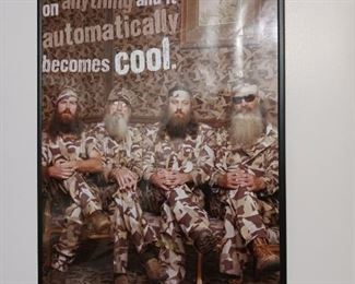 Duck Dynasty camouflage poster