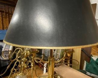 Fabulous Pair of French Bouillotte Lamps!