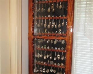 Worldwide spoon collection