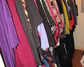 Lots of clothes- vintage to modern