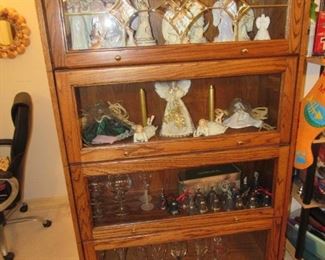 Another oak barrister bookcase