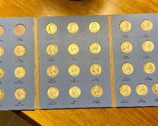 Washington Quarter Collection 1932-45 Missing 2 Coins