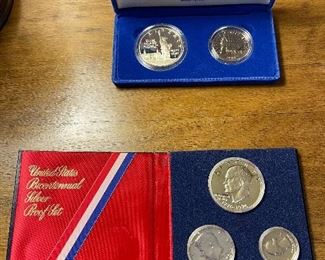 United Stated Liberty Coin Set, United States Bicentennial Silver Proof Set