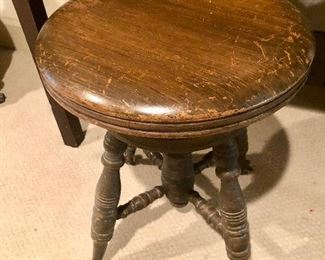 Low vintage stool