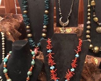 Vintage fashion necklaces