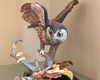Boehm porcelain owl