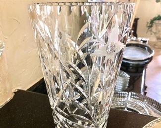 Crystal vase