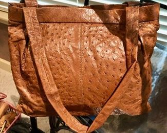Genuine ostrich bags from Africa
