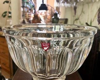Orrefors crystal bowl