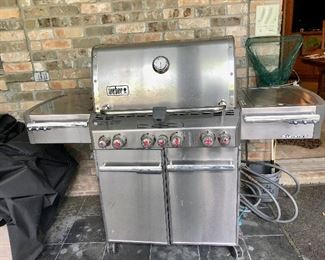 Weber natural gas grill