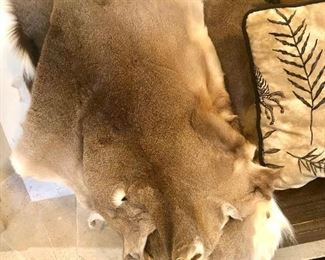 Deer pelts