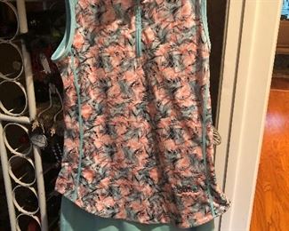 Golf and tennis clothes