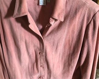 Worth suede shirt jacket