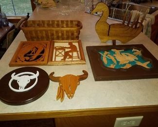 Handcrafted cowboy pieces
