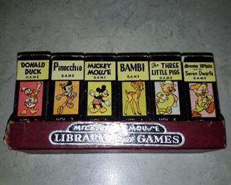 1949 Micky Mouse library games