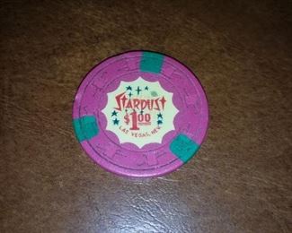 Vintage Stardust token from Las Vegas