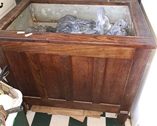 Monarch oak ice box refrigerator 