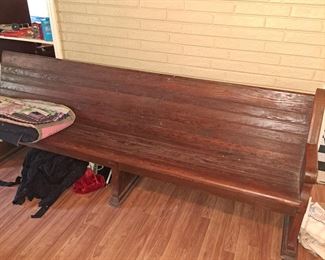 Church bench/pew