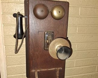 Antique telephone .. Hello anyone home?