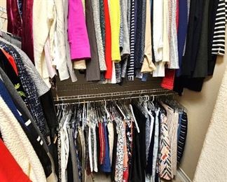 Beautiful current style clothing - enough to open a boutique