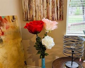 Assorted artworks throughout