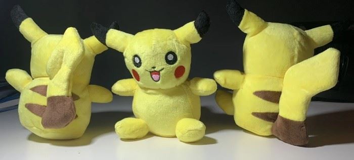 Pikachu stuffed animal brand new This cell is for the entire collection cash only