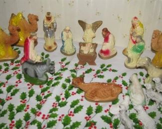 Vintage nativity