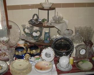 Collectable glass and china