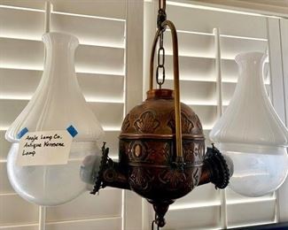 Angle Lamp Co. Antique Kerosene