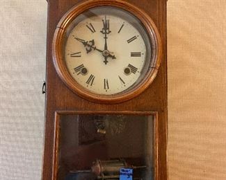 Antique 1800's Pendulum Clock