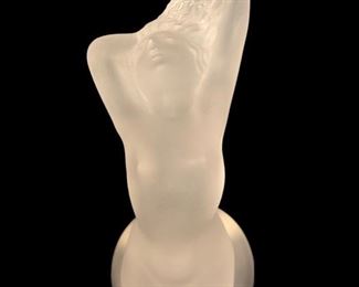 LALIQUE CHRYSIS NUDE FIGURINE
