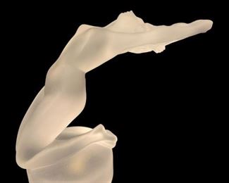 LALIQUE CHRYSIS NUDE FIGURINE
