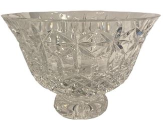 WATERFORD CRYSTAL "BALMORAL" FOOTED BOWL
