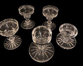 COLLECTION WATERFORD, GALWAY, CAVAN IRISH CRYSTAL ARTICLES
