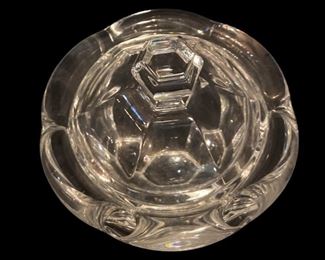 BACCARAT CANDY DISH WITH LID
