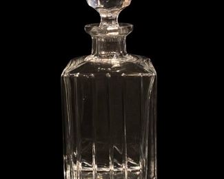 COLLECTION ASSORTED CRYSTAL DECANTER AND VASE GLASSWARE KOSTA BODA, ROGASKA, OFFEFORS
