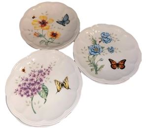 COLLECTION LENOX BUTTERFLY MEADOW PRINT GLASSWARE
