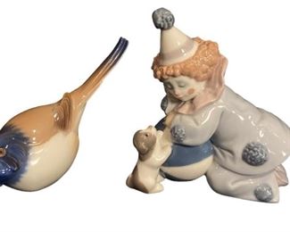 LLADRO, NADAL, & BING AND GRONDAHL PORCELAIN FIGURINE ASSORTMENT
