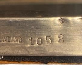 STERLING SILVER PICTURE FRAME
