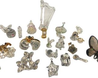 SWAROVSKI CRYSTAL FIGURINES ASSORTMENT
