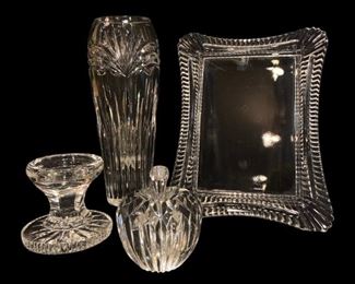 4PC WATERFORD CRYSTAL ARTICLES
