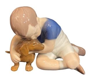 ASSORTED HUMMEL, ROYAL DOULTON, BING & GRONDAHL, SNOW BABY PORCELAIN FIGURINES
