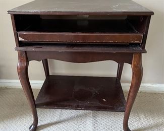 vintage table desk
