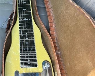 Vintage Fender steel lap guitar 