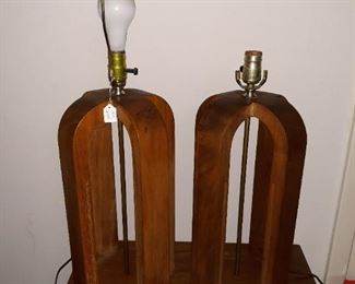 Vintage MCM lamps