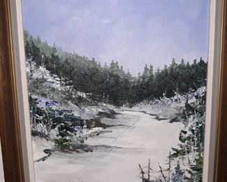 Original oil painting 