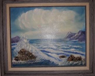 Original oil painting 