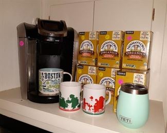 Keurig and coffee pods